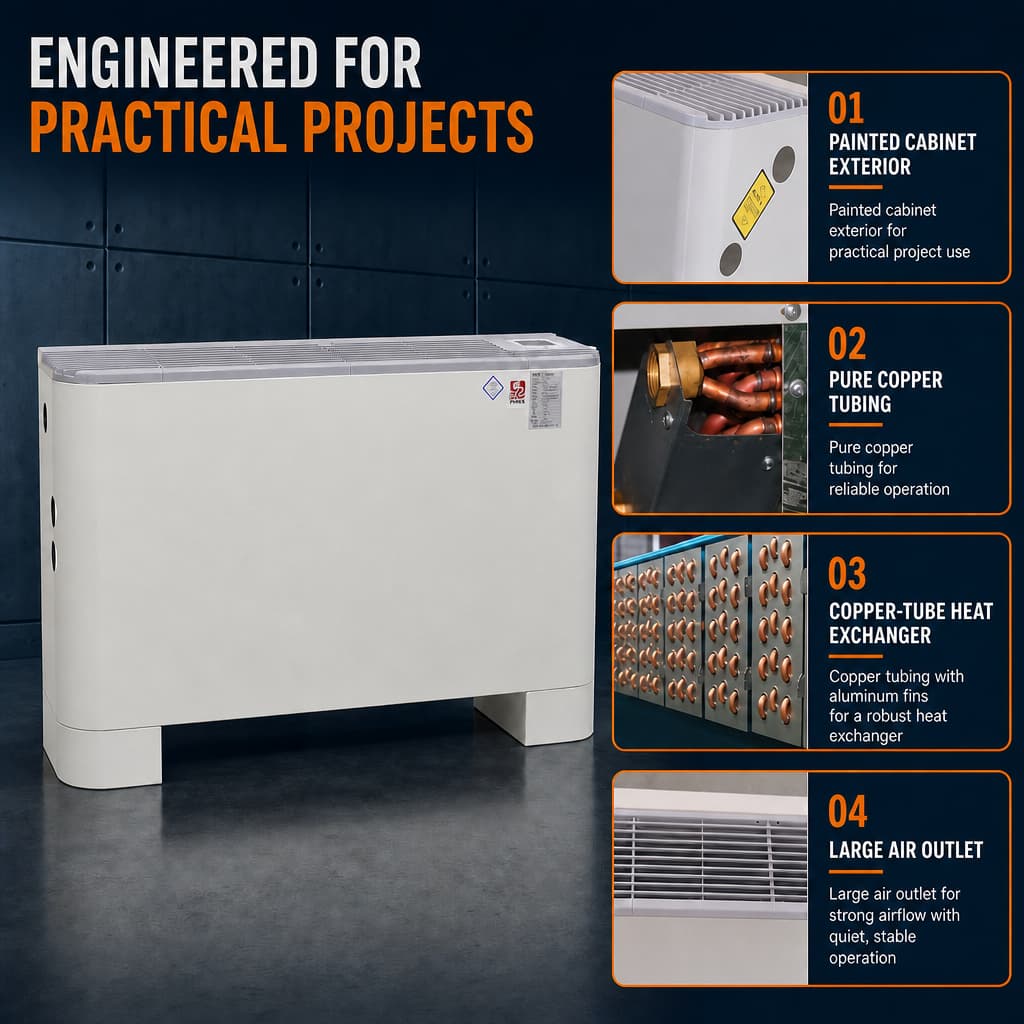 Floor Standing Exposed Fan Coil Unit