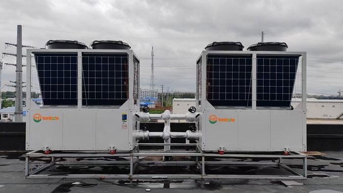 The green start of the 15-15 period: Dual-source heat pumps contribute to zero-carbon park / factory construction