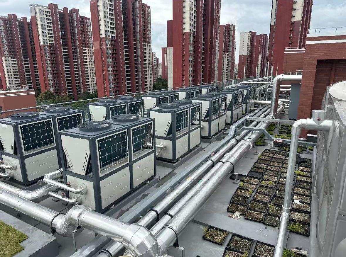 Energy-saving and cost-reducing new benchmark! Dual-source heat pump intelligent system reshapes energy solutions for hotels and commercial complexes