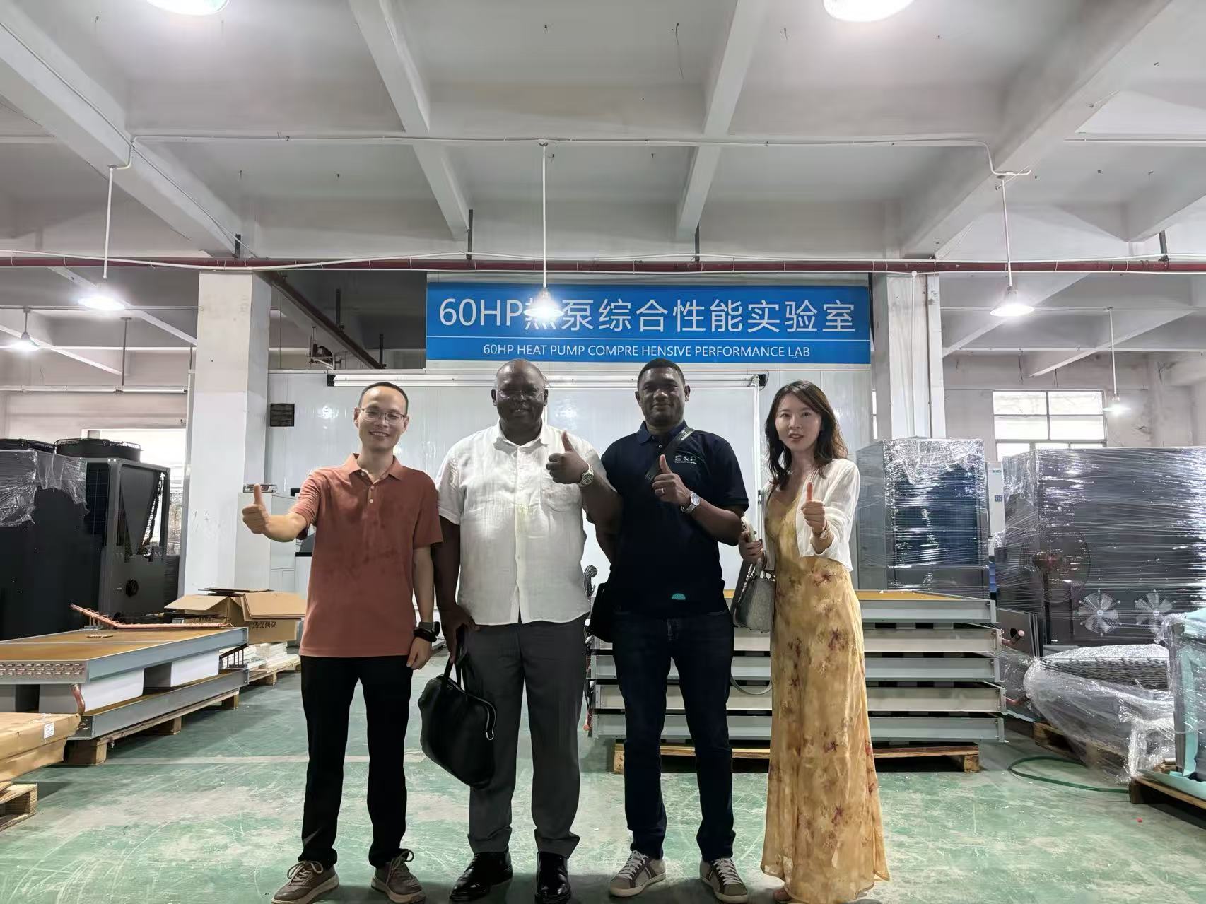 A Long Way to Go, A Shared Vision for Growth: African Partners Visit Our Factory to Explore Deeper Cooperation in Industrial Air Conditioning