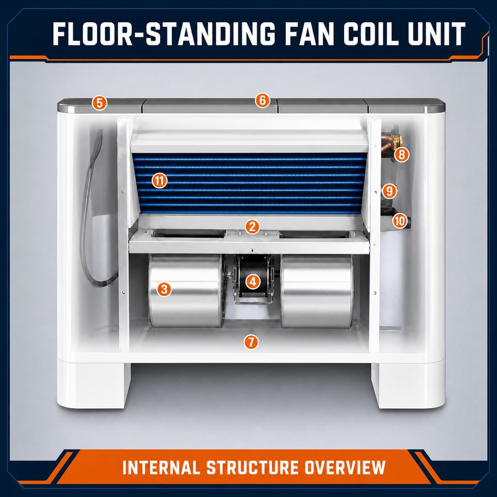 Floor Standing Exposed Fan Coil Unit