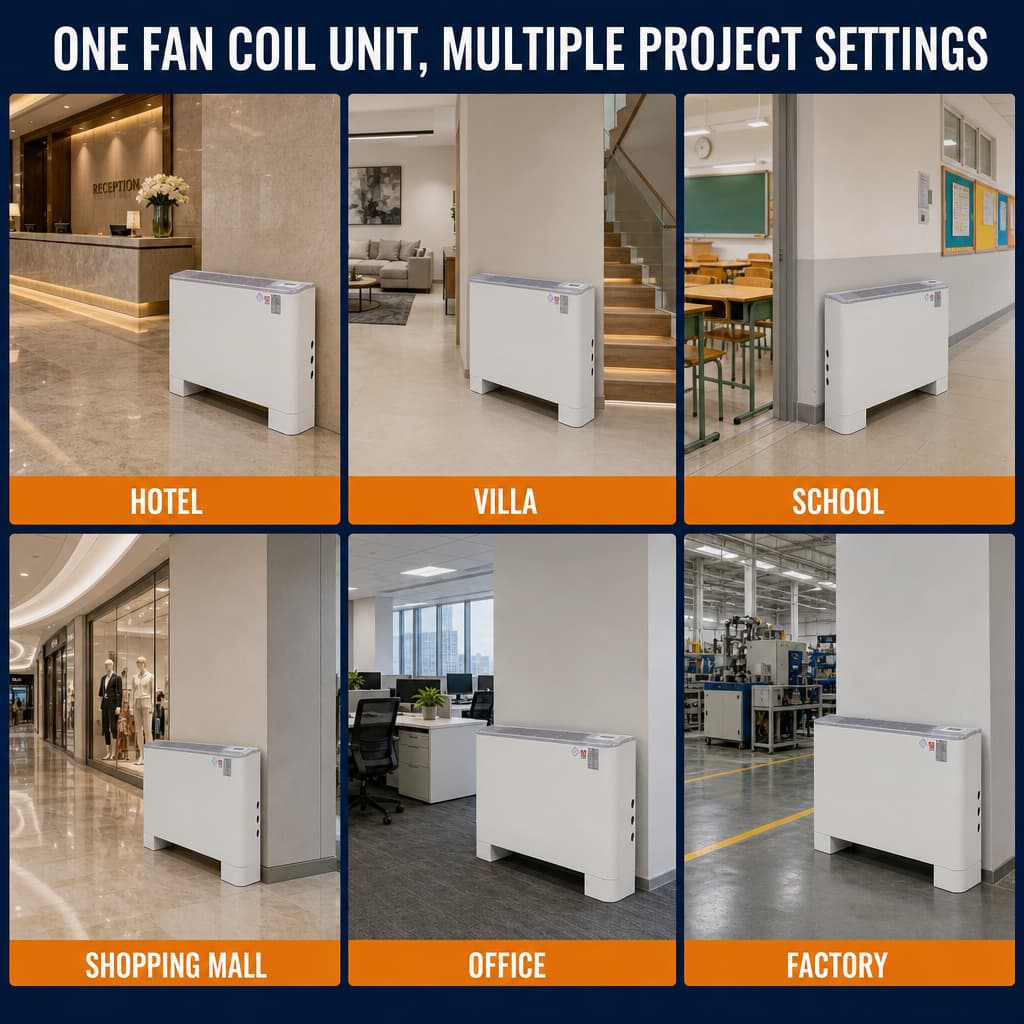 Floor Standing Exposed Fan Coil Unit