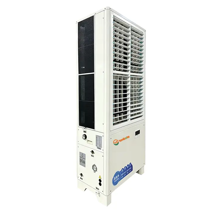 Custom Industrial Heating Cooling Solution: Vertical Axial Dual Fan Industrial AC