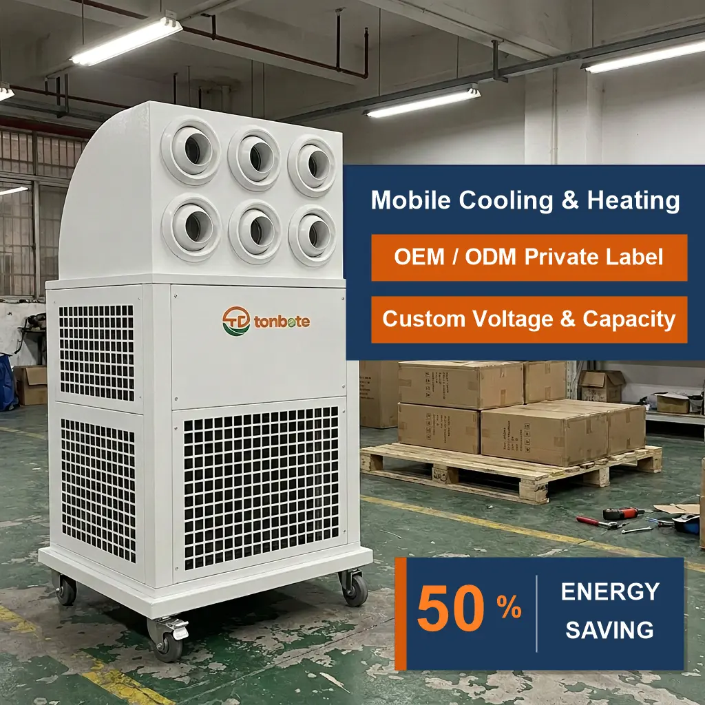 Wholesale Custom 380V Portable All in One Mobile Industrial Air Conditioner for Construction Site Workshop Warehouse Wholesale Custom 380V Portable All in One Mobile Industrial Air Conditioner for Construction Site Workshop Warehouse