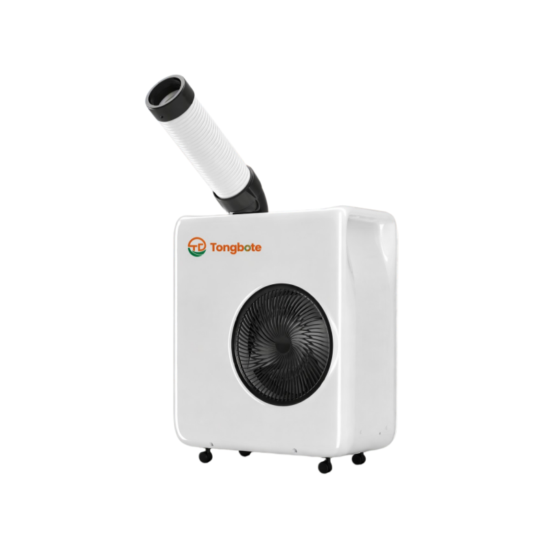 ODM 460m3h Airflow Steel Casing Adjustable Vent Spot Air Conditioner Floor Standing AC in Logistics Storage Warehouse